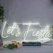 Let's Fiesta Neon Sign