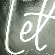 Let's Fiesta Neon Sign