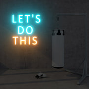 Lets Do This Neon Sign Lights Night Lamp Led Neon Sign Light For Home Party