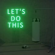 Lets Do This Neon Sign Lights Night Lamp Led Neon Sign Light For Home Party