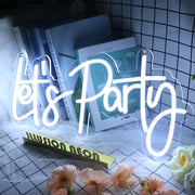 Lets Party Neon Sign