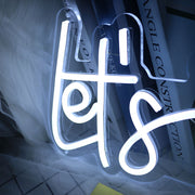 Lets Party Neon Sign