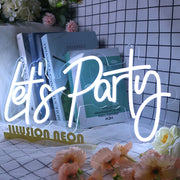 Lets Party Neon Sign