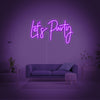 Lets Party Neon Sign