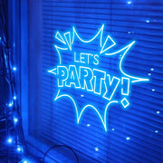 Lets Party Neon Sign