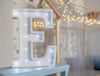 Steel Marquee Letter E Alphabet White Decor High-End Custom Zinc Metal Marquee Light Marquee Sign