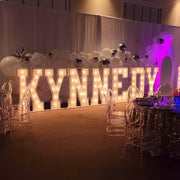 Steel Marquee Letter Name Kynnedy High-End Custom Zinc Metal Marquee Light Marquee Sign