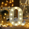 Steel Marquee Letter Q Lighted Room Decor Led High-End Custom Zinc Metal Marquee Light Marquee Sign