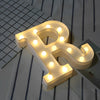 Steel Marquee Letter R Lighted Wedding Decor Led High-End Custom Zinc Metal Marquee Light Marquee Sign