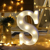 Steel Marquee Letter S Lighted Room Decor Led High-End Custom Zinc Metal Marquee Light Marquee Sign