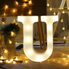 Steel Marquee Letter U Lighted Room Decor Led High-End Custom Zinc Metal Marquee Light Marquee Sign