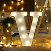 Steel Marquee Letter V Lighted Room Decor Led High-End Custom Zinc Metal Marquee Light Marquee Sign