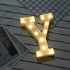 Steel Marquee Letter Y Lighted Wedding Decor Led High-End Custom Zinc Metal Marquee Light Marquee Sign