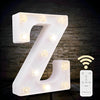 Steel Marquee Letter Z Alphabet Modern Font Home Decor High-End Custom Zinc Metal Marquee Light Marquee Sign