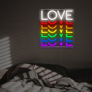 LGBTQ Love LED Neon Sign