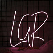 LGR Pink Neon Sign