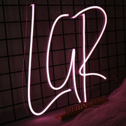 LGR Pink Neon Sign