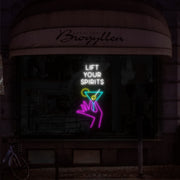 Lift Your Spirits Neon Sign