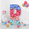 Steel Marquee Letter R Mosaic Balloon High-End Custom Zinc Metal Marquee Light Marquee Sign