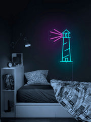 Lighthouse Neon Sign