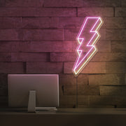 Lightning Bolt Neon Sign