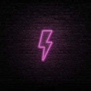 Lightning Strike Neon Sign