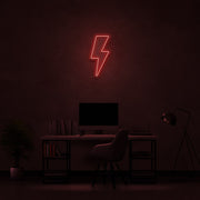 Lightning Strike Neon Sign