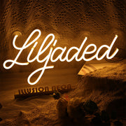 Liljaded Neon Sign