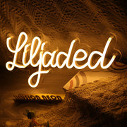 Liljaded Neon Sign