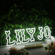 LILYJO White Neon Sign