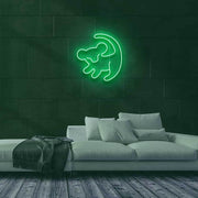 Lion Cub Neon Sign