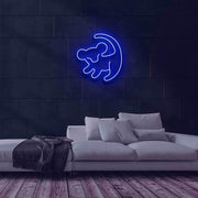 Lion Cub Neon Sign