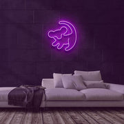 Lion Cub Neon Sign