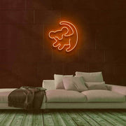 Lion Cub Neon Sign