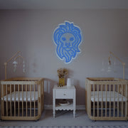 Lion Head LED Neon Sign