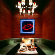 Lips Infinity Mirror Neon Sign