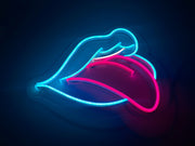 Lips Tongue Lick Neon Sign