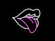 Lips Tongue Lick Neon Sign