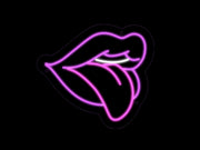 Lips Tongue Lick Neon Sign