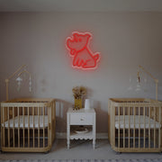 Little Cuty Puppy LED Neon Sign