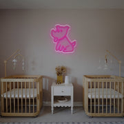 Little Cuty Puppy LED Neon Sign