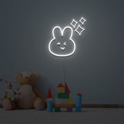 Little Rabbit Wink Neon Sign Fashion Custom Neon Sign Lights Night Lamp Led Neon Sign Light For Home Party