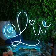 Liv Neon Sign