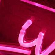 Live Mas Red Neon Sign