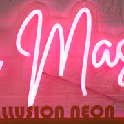 Live Mas Red Neon Sign