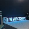 Live Music Tonight Neon Sign