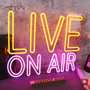 Live On Air Custom LED Neon Sign