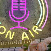 Live On Air Custom Neon Sign