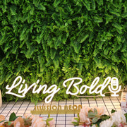 Living Bold Yellow Neon Sign