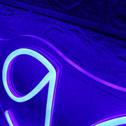 Logan Blue Custom Neon Sign